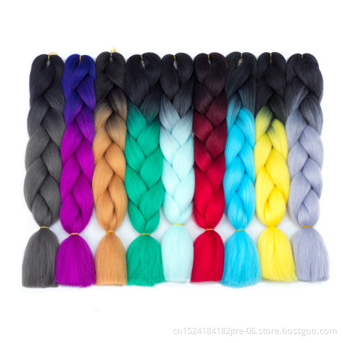 expression 3x 52 synthetic crochet kinky ultra braid hair, impression ultra braid yaki synthetic hair extension for braiding